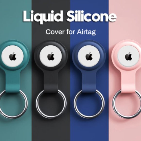 Accessories - NEW Airtags Silicon Key Ring case For Apple Airtag